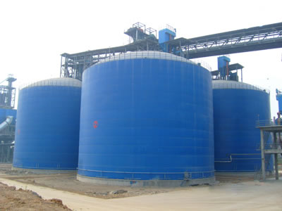 黑河水泥钢板库改造