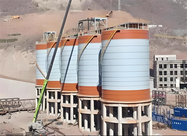 黑河高架钢板仓